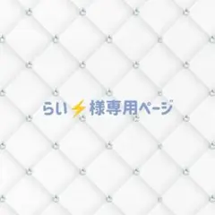 らい⚡様 専用ページ