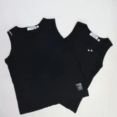 UNIQLO アニヤハインドマーチ ノースリーブ 2枚 M 黒