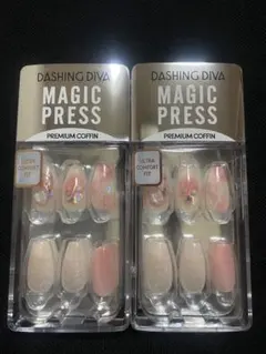 DASHING DIVA MAGIC PRESS ネイルチップ２セット