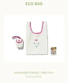 &TEAM HARUA ECO BAG エコバッグ　バースデー　付属トレカ付き