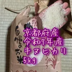 お米 】 京都府産 令和7年産 キヌヒカリ 5キロ 精米 - メルカリ