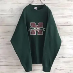 フルーツオブザルーム☆スウェット XL デカロゴ グリーン