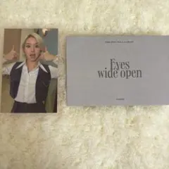 TWICE Eyes wide open チェヨン　トレカ