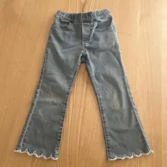 h&m フレアパンツ　デニム　キッズ　98/104