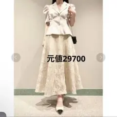 SNIDEL ジャケット&レーススカートセットアップ