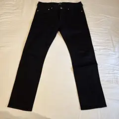 PSポールスミス　ブラックストレートデニム 5ポケット