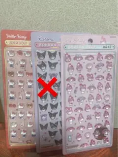 正規品 ハローキティ・マイメロディ ボンボンドロップシール サンリオミニ