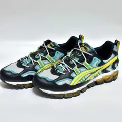 新品 27cm アシックス GEL-NANDI 360 黒 青 黄 完売品