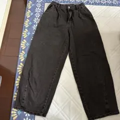 GU バレルレッグデニムパンツ 160Lサイズ