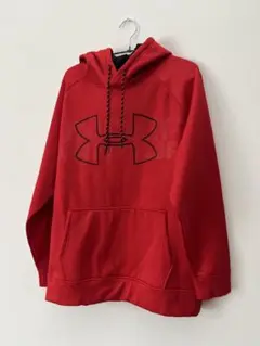 Under Armour 赤 フード付きパーカー