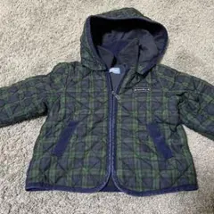 ファミリア　チェック　アウター　80