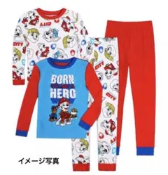 パウパト　パジャマ　長袖　ルームウェア　男の子　洗い替え　2セット　キャラクター