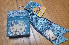 ハローキティ　スカーフ付　チャームポーチ