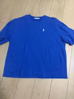 U.S. POLO ASSN. 青 Tシャツ Mサイズ