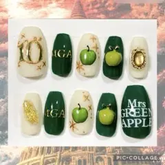 ミセスグリーンアップル　ネイルチップ　現品　バベルの塔　MGA