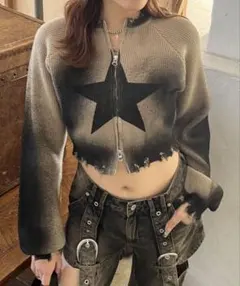 スプレー加工スターニット グランジ