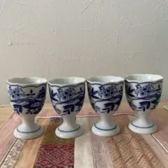 Royal Copenhagen ブルーフルーテッド エッグスタンド 3個 - メルカリ