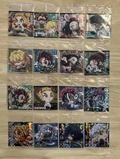 鬼滅の刃　ディフォルメシールウエハース其ノ四 全28種コンプセット