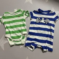 GAP ロンパース カバーオール 新生児 50cm 0～3ヶ月のサムネイル