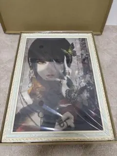 皐月恵SWALLOWTAILBUTTERFLY A3クリアポスター+額あり