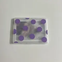 トレカケース カードケース デコ ドット 水玉 ハンドメイド ウィッシュコア