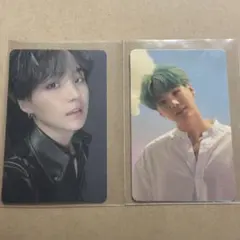 ユンギ トレカ2枚セット