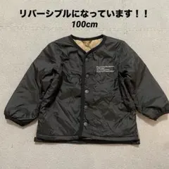 THE SHOP TK アウター　黒　リバーシブル　100cm キッズ　美品