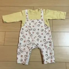 おさるのジョージ　ロンパース 80サイズ