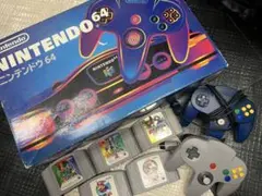 ニンテンドー 64 本体 コントローラー 3個 ソフト5本 セット 任天堂