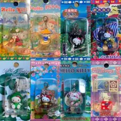 ご当地キティ　ファスナーマスコット　8個　まとめ売り