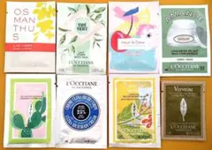 新品*ロクシタン　ボディクリームなど　サンプル８枚セット