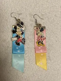 ミッキー　ミニー　ピアス　ディズニー