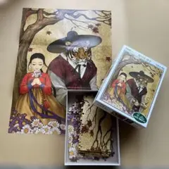 原井加代美 黄金の虎 ジグソーパズル 1518ピース - メルカリ