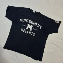 793] USA古着 GILDAN Tシャツ 半袖 ネイビー M アメリカ古着