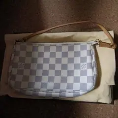 ルイヴィトン　アクセサリーポーチ　ダミエアズール