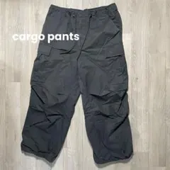 ダークグレー カーゴパンツ Lサイズ
