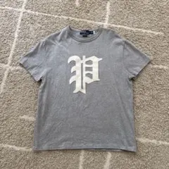 【美品】Polo by Ralph Lauren グレー Tシャツ M
