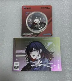 新品 時光代理人 MusicFes. リン 缶バッジ+ラスターカード 2点セット