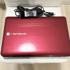 TOSHIBA dynabook T451/35DR ノートPC 赤のサムネイル