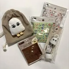 エジプト　メジェドミニ巾着•印鑑キャップ•布テープ