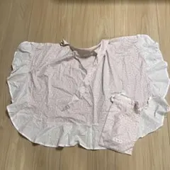 花柄授乳ケープ