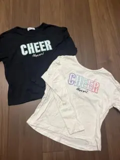 CHEER ALGY GIRL 長袖カットソー 2枚セット