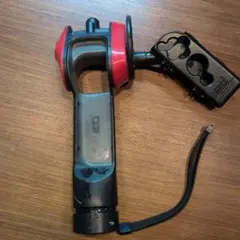 Nintendo Switch コントローラーアクセサリー 赤黒 釣り