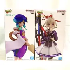 ナムコ限定 モンスターストライク ヤクモ マサムネ　フィギュア２体セット