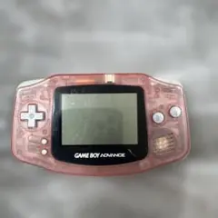 ゲームボーイアドバンス クリアピンク 本体