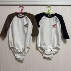 HONDA スーパーカブ サンリオ ロンパース 2枚セット