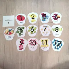 月齢カードセット 1〜12ヶ月（スープストック）