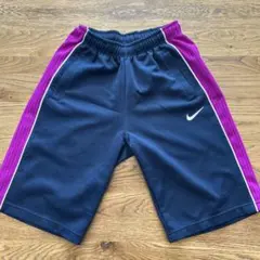 Nike ネイビー　パープル　ハーフパンツ M