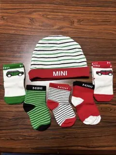 ＊美品＊ MINI ベビー用帽子 靴下セット
