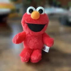 セサミストリート　エルモ　ぬいぐるみキーホルダー